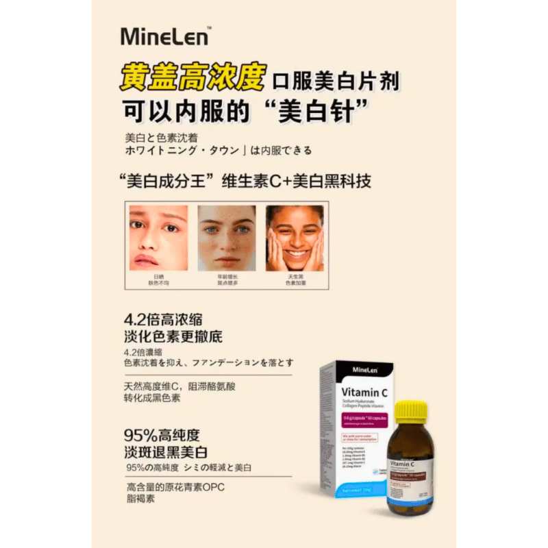 Mylan Vitamin C Ascorbic Acid Powder Version 25000mg 50ml High Concentration IV Infusion Support Kit