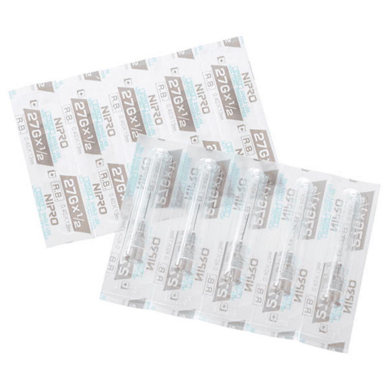 Nipro FlowMax 27G R.B Needle 13mm 100pcs