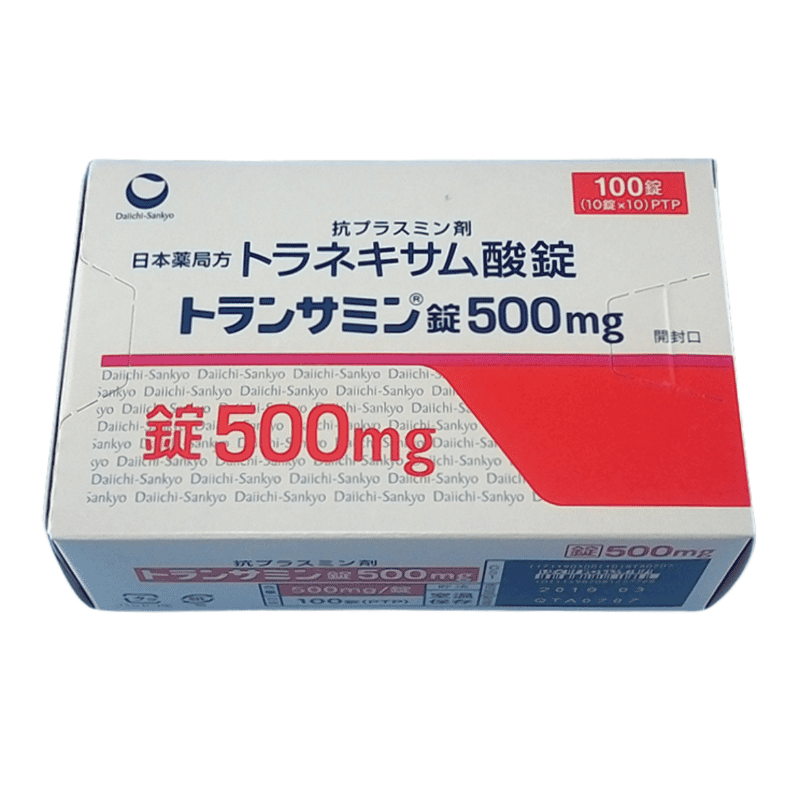 TRANSAMIN TRANEXAMIC ACID 500MG Daiichi Sankyo Tablets